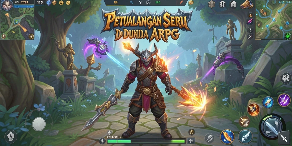 Screenshot utama C789 menampilkan aksi pertarungan yang mendebarkan dalam gameplay ARPG.