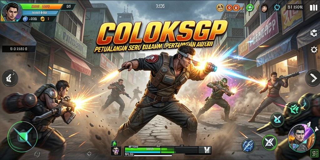 Gameplay seru dengan pertarungan aksi yang mendebarkan.
