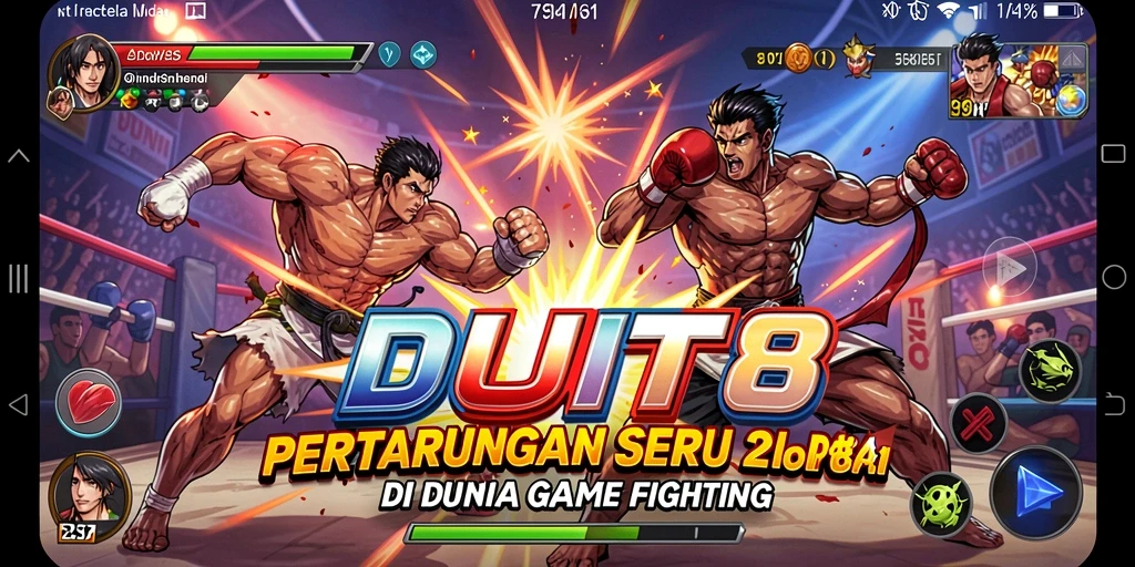 Gameplay seru dan karakter unik di DUIT8.