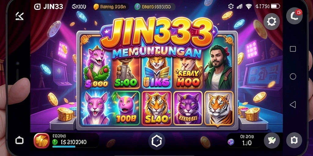 Tampilan menawan gameplay Slot JIN33 dengan berbagai fitur menarik.