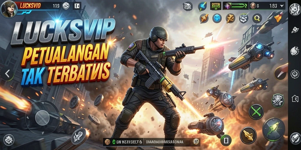 Tangkapan layar dari gameplay LUCKSVIP yang mendebarkan dan penuh aksi.