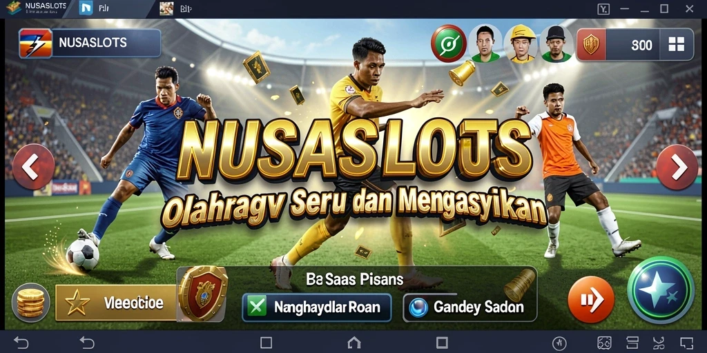 Tampilan gameplay NUSASLOTS yang menarik dan interaktif.