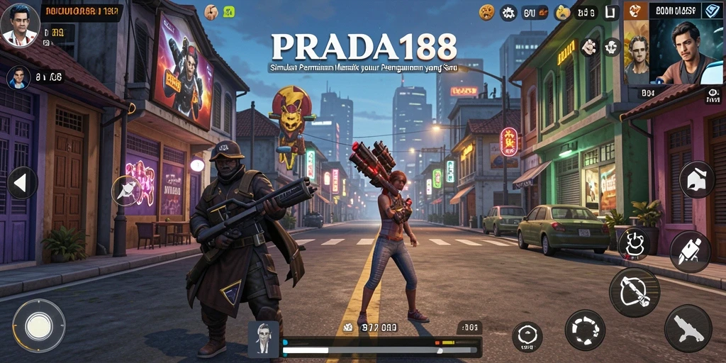 Screenshot utama PRADA188 menampilkan gameplay yang mendalam dan interaksi pemain.