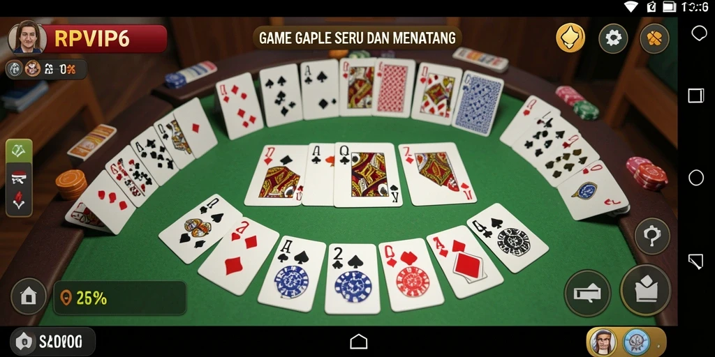 Gameplay seru RPVIP6 dengan tampilan grafis menarik.