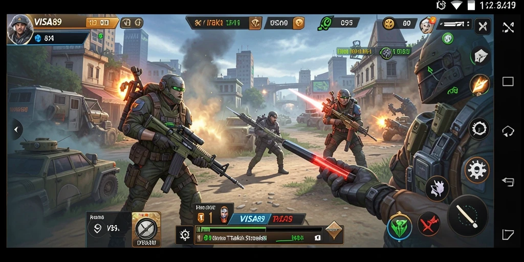 Tangkapan layar gameplay <strong>VISA89</strong> yang mendebarkan dan menarik.