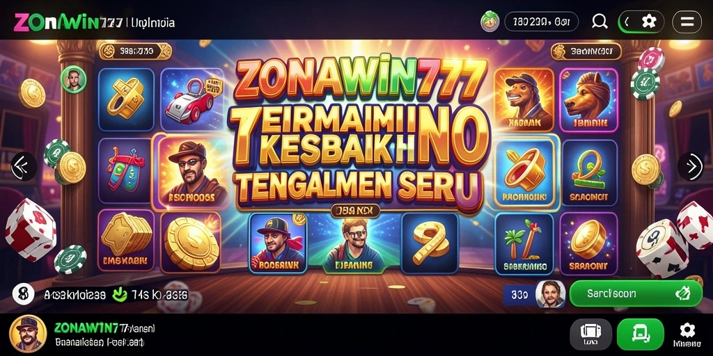 Tampilan gameplay menarik dari ZONAWIN777 yang memikat pemain.